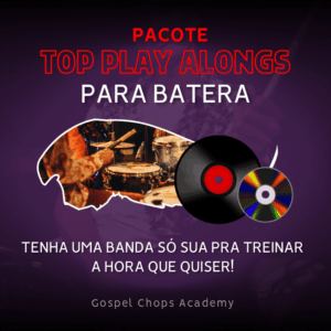 Pacote Top "Play Alongs" para Batera
