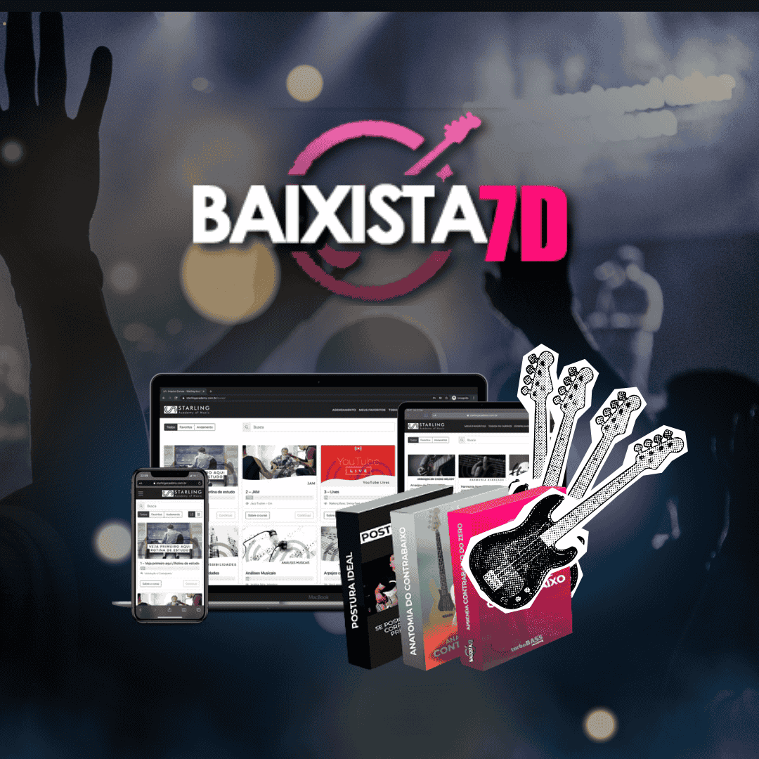 Baixista 7D COMBO
